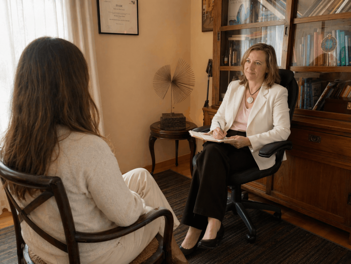 Sesión de coaching profesional para vencer miedos y gestionar el cambio de carrera"